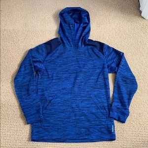 Boys Reebok long sleeved hooded shirt